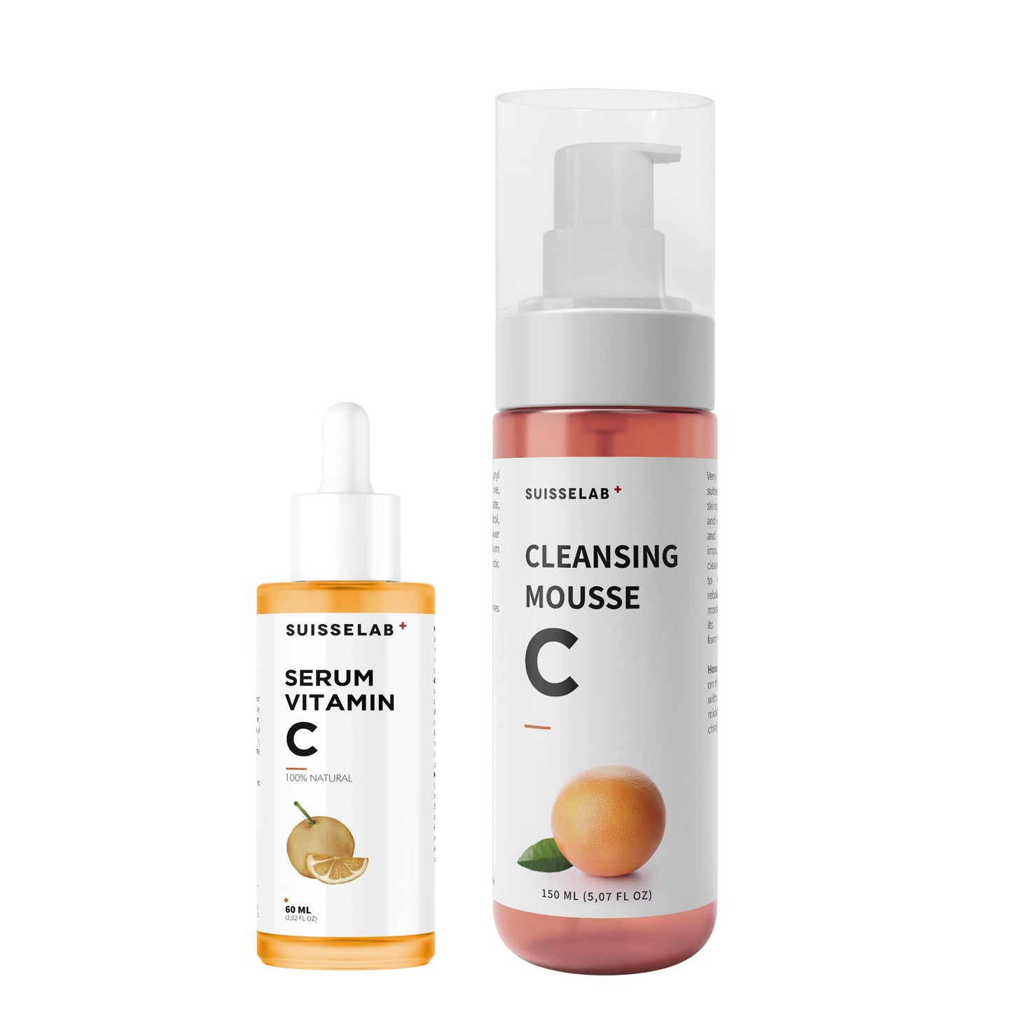 Daily routine: face serum to vitamin C + face cleansing